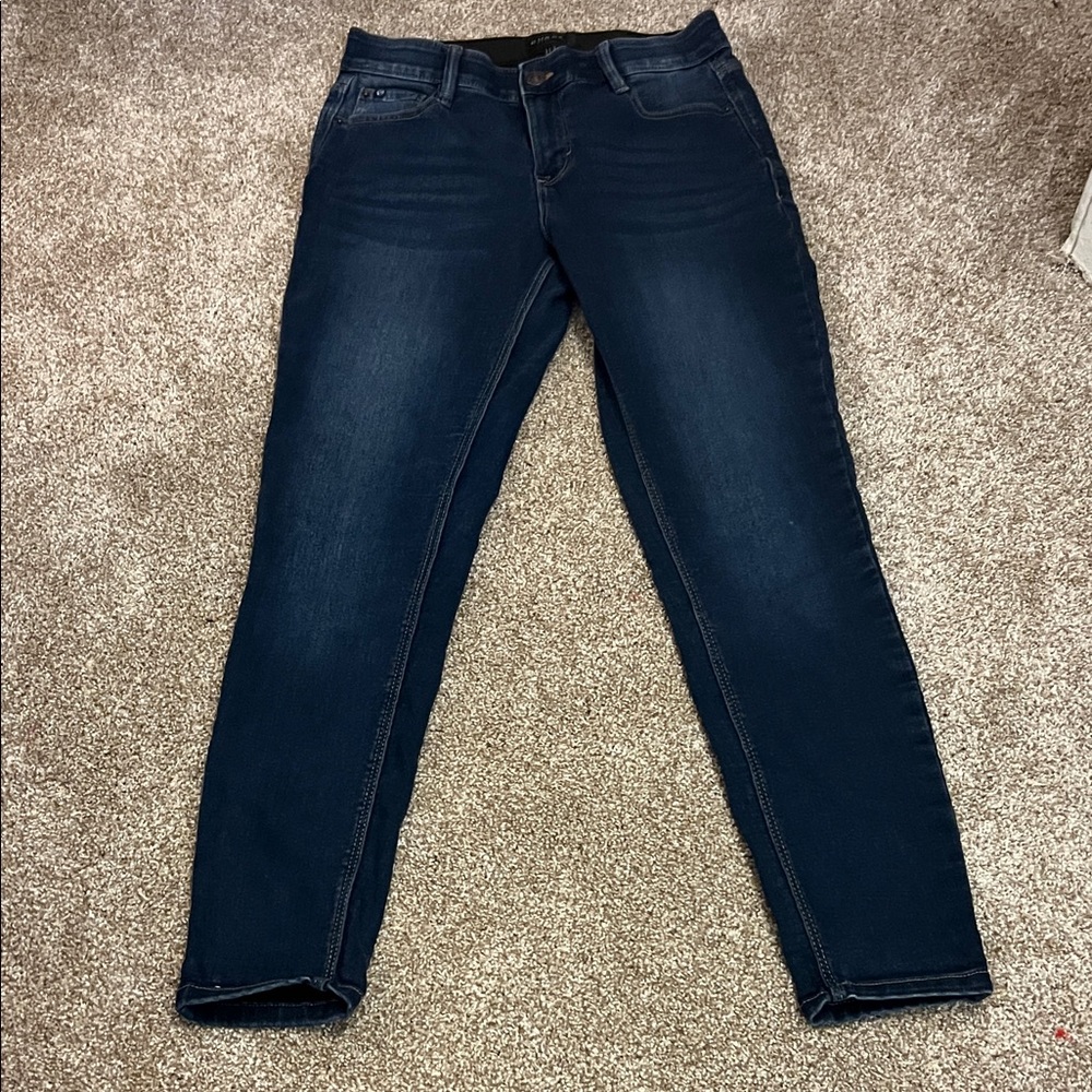 Curve Appeal Navy Blue Skinny Women's Jeans
